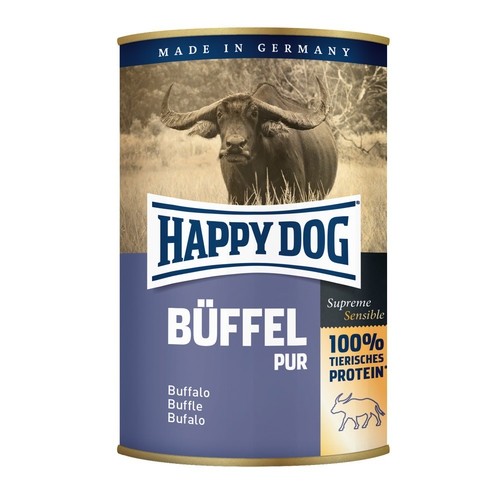 Happy Dog Büffel Pur 400 g (100% byvolie mäso)