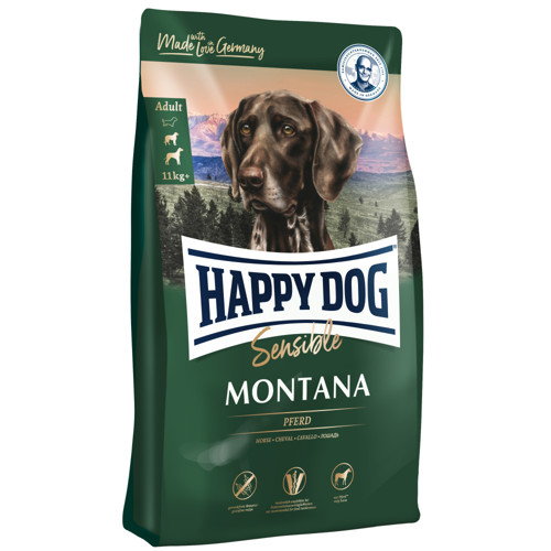 Happy Dog Montana 11 kg (konské mäso & zemiaky) bez lepku a bez obilia