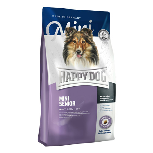 Happy Dog Mini Senior 1 kg (znížený obsah proteínov, sodíka a fosfora)