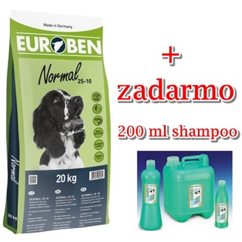 EUROBEN Normal 25-10, 20 kg + 200 ml shampoo zadarmo