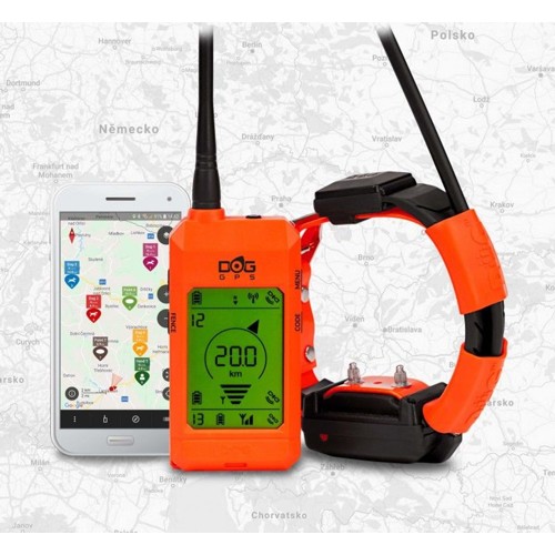 Satelitný GPS obojok Dogtrace DOG GPS X30TB - s výcvikovým modulom a zvukovým lokátorom