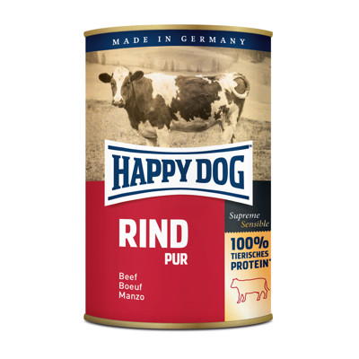 Happy Dog Rind Pur 400 g (100% hovädzie mäso)