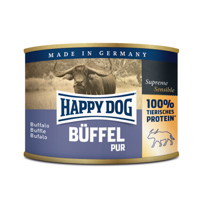 Happy Dog Büffel Pur 200 g (100% byvolie mäso)