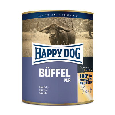 Happy Dog Büffel Pur 800 g (100% byvolie mäso)