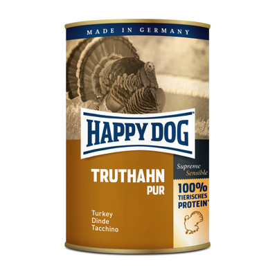 Happy Dog Truthahn Pur 400 g (100% morčacie mäso)