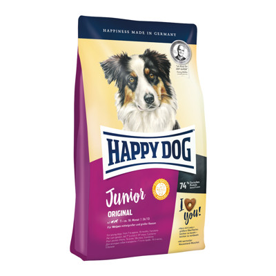 Happy Dog Junior Original 4 kg (od 7. mesiaca do 18. mesiaca = 2. fáza)