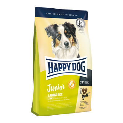 Happy Dog Junior Lamb & Rice 4 kg (od 7. mesiaca do 18. mesiaca = 2. fáza) jahňacina & ryža