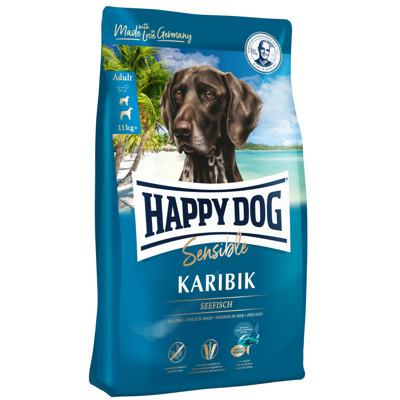 Happy Dog Karibik 12,5 kg (morské ryby & zemiaky) bez lepku a bez obilia